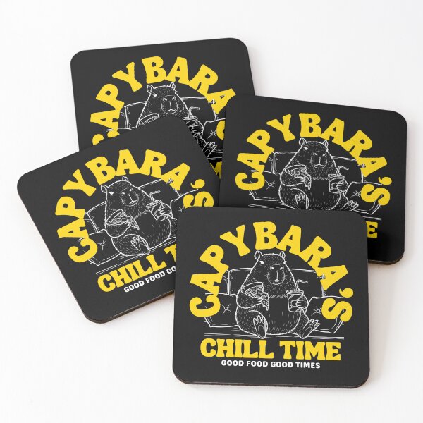 Item preview, Capybara's Chill Time designed and sold by The magic  Yellow bus.