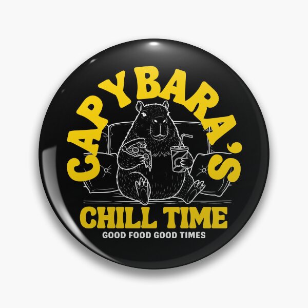 Item preview, Capybara's Chill Time designed and sold by The magic  Yellow bus.