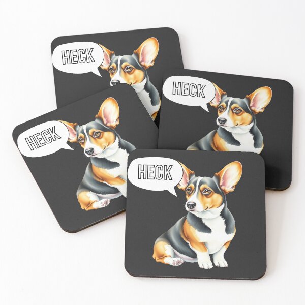 Item preview, Heck-Speaking Corgi Illustration designed and sold by EllDAV777.