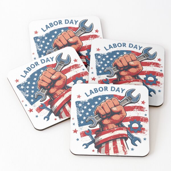Item preview, Patriotic Labor Day Union Pride Hardworking American Design designed and sold by FLASHOP.