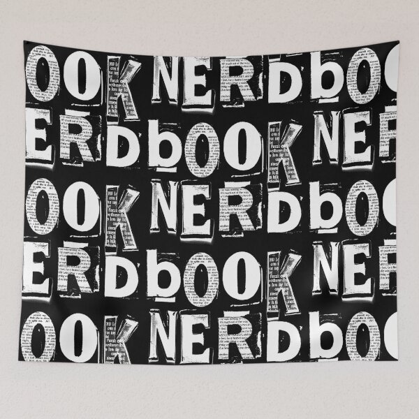 Item preview, Book Nerd Funny Bookish Ransom Note Reader Library Books designed and sold by GrandeDuc.