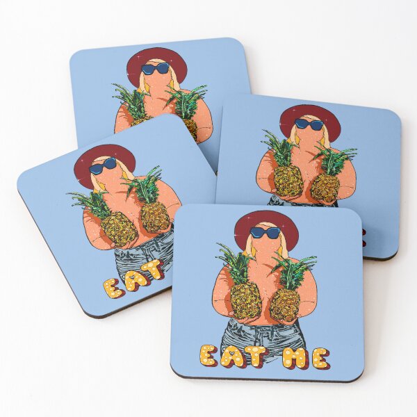 Item preview, Eat Me! Body positive pineapple lady designed and sold by Nikki-Tee.