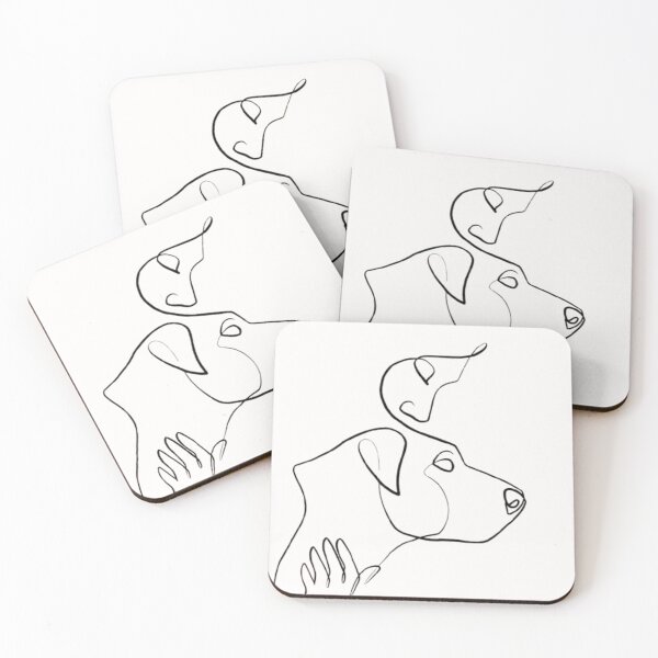 Item preview, Minimalist Line Art Dog designed and sold by StudioKarim.