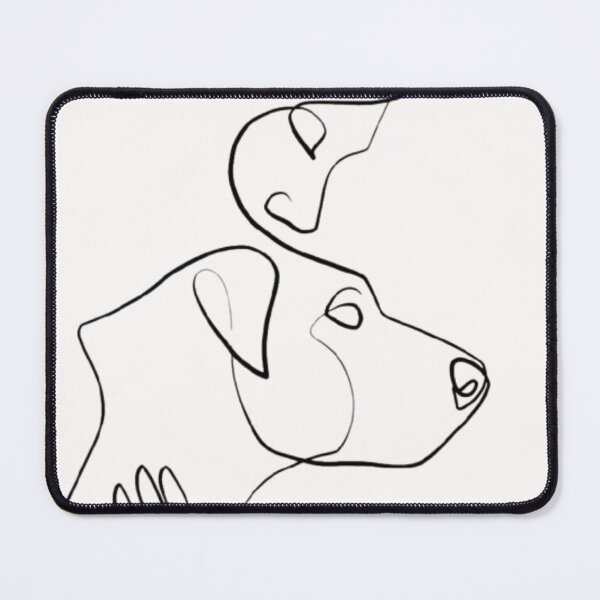 Item preview, Minimalist Line Art Dog designed and sold by StudioKarim.