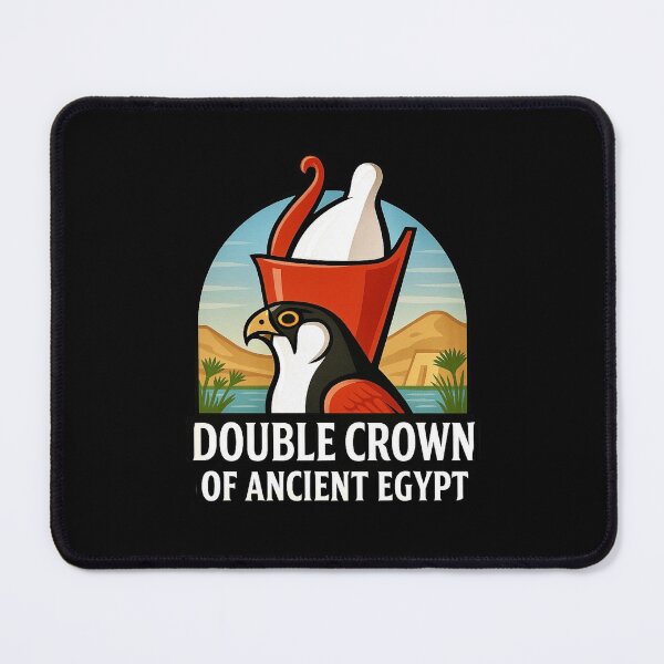 Item preview, Double Crown of Ancient Egypt – Horus Falcon designed and sold by Myra365Art.