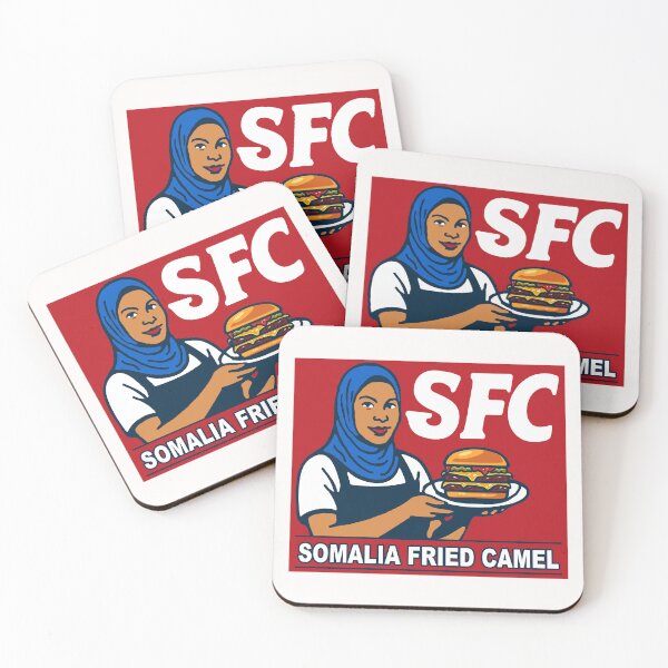 Item preview, SFC; Somalia Fried Camel; designed and sold by StickerApe.