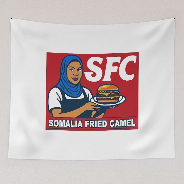 Item preview, SFC; Somalia Fried Camel; designed and sold by StickerApe.
