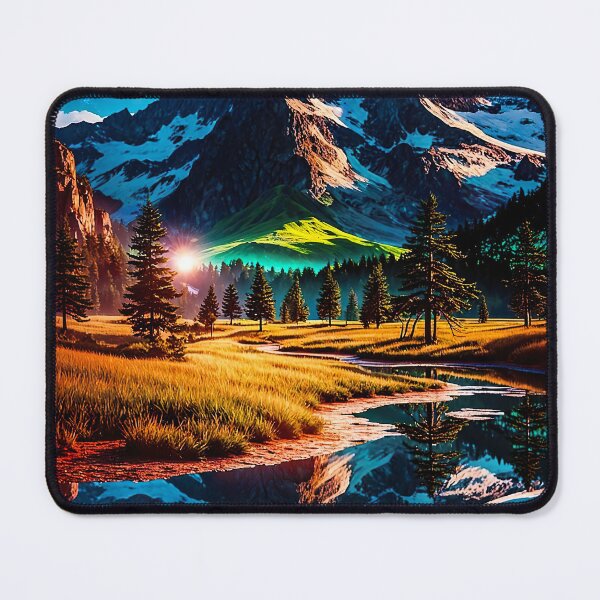 Item preview, The mirrored mountains designed and sold by PixelParadies.