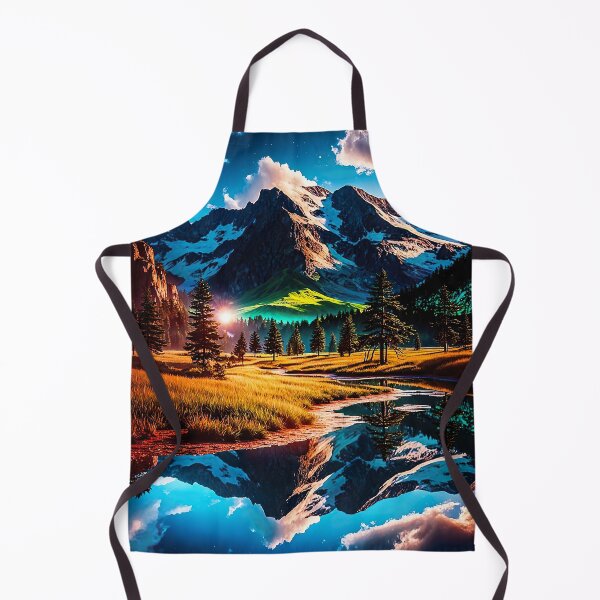 Item preview, The mirrored mountains designed and sold by PixelParadies.