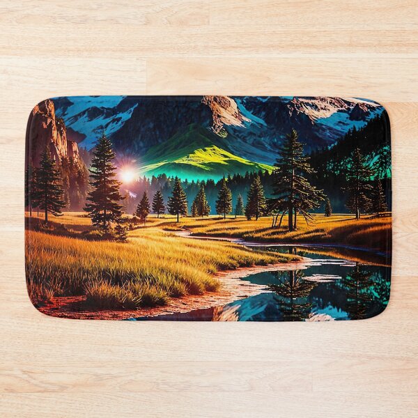 Item preview, The mirrored mountains designed and sold by PixelParadies.