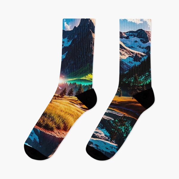 Item preview, The mirrored mountains designed and sold by PixelParadies.