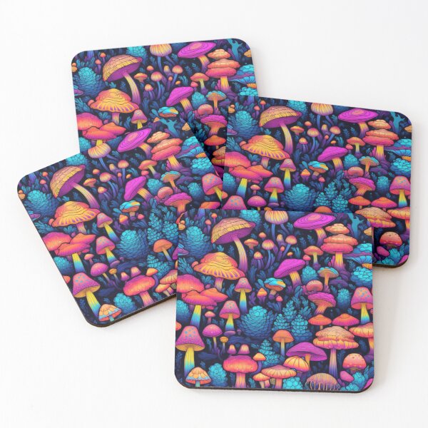 Item preview, Psychedelic Mushroom Forest designed and sold by StudioKarim.