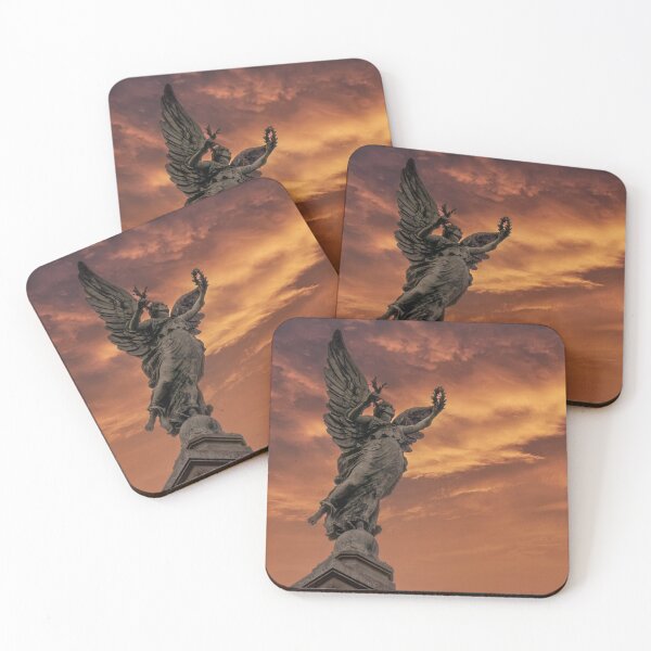 Item preview, War Memorial Statue at Bold Venture Park During Sunset designed and sold by Shafiq Khan.