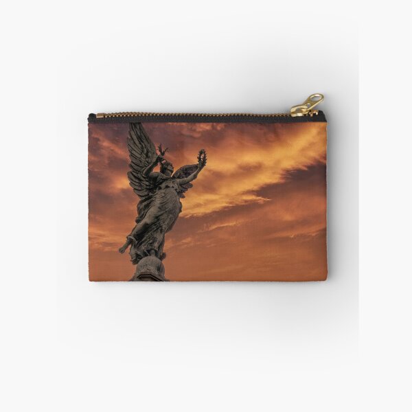 Item preview, War Memorial Statue at Bold Venture Park During Sunset designed and sold by Shafiq Khan.