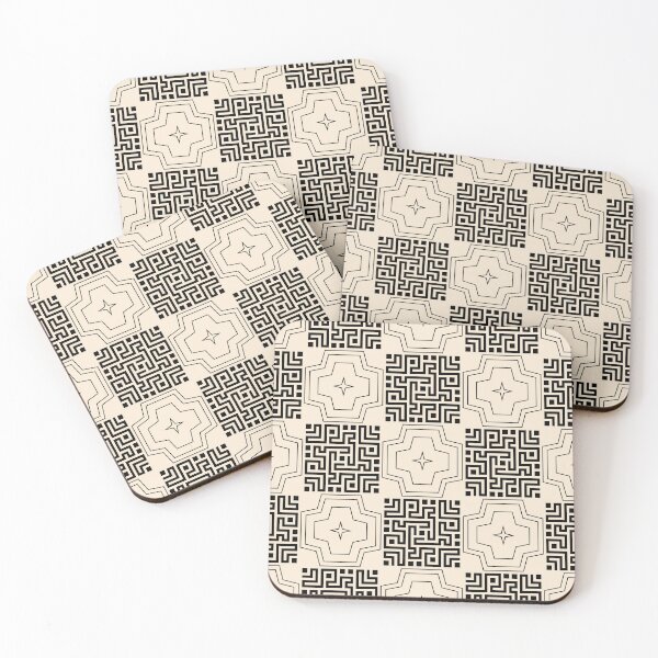 Item preview, Art Deco Geometric P24.P06b.074.076 designed and sold by Space & Care - Art Deco GeoMetrica.