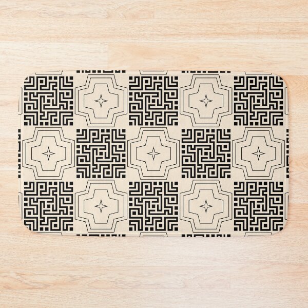 Item preview, Art Deco Geometric P24.P06b.074.076 designed and sold by Space & Care - Art Deco GeoMetrica.
