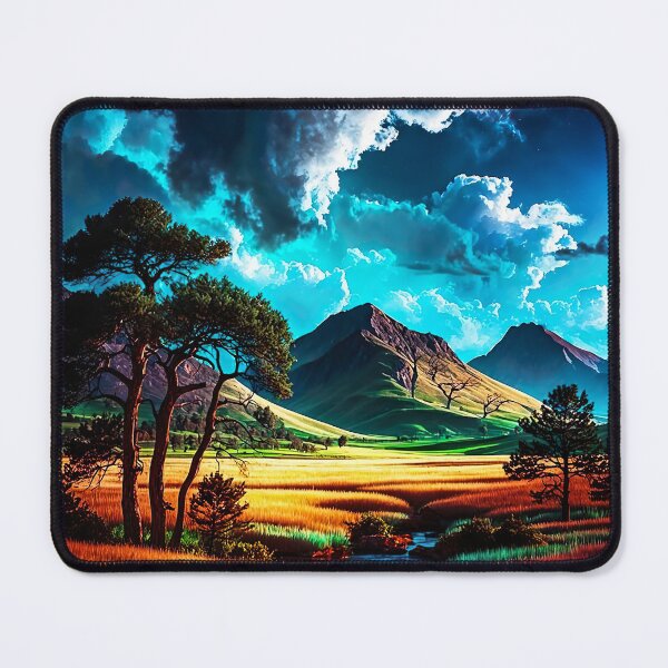 Item preview, The stream under the cosmic sky designed and sold by PixelParadies.