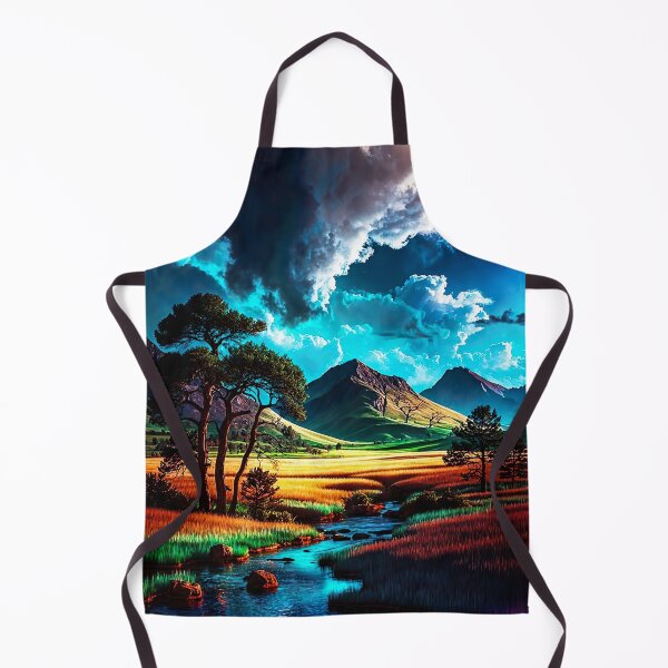 Item preview, The stream under the cosmic sky designed and sold by PixelParadies.