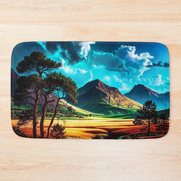 Item preview, The stream under the cosmic sky designed and sold by PixelParadies.