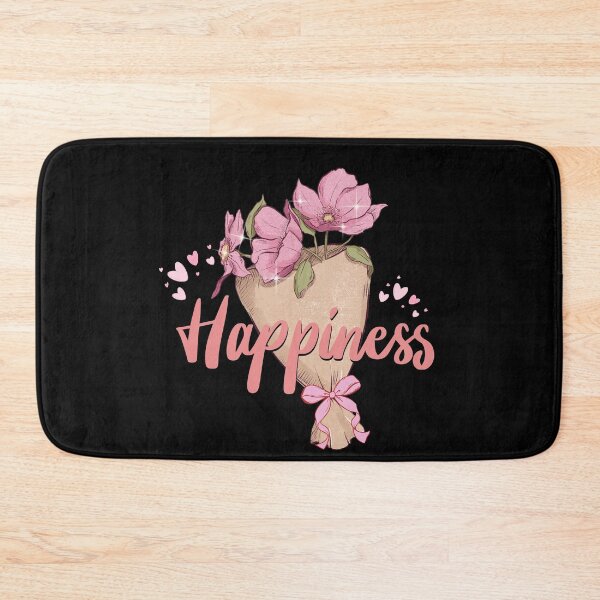 Item preview, Happiness Floral  Motivation Design designed and sold by WarriorsArmour.