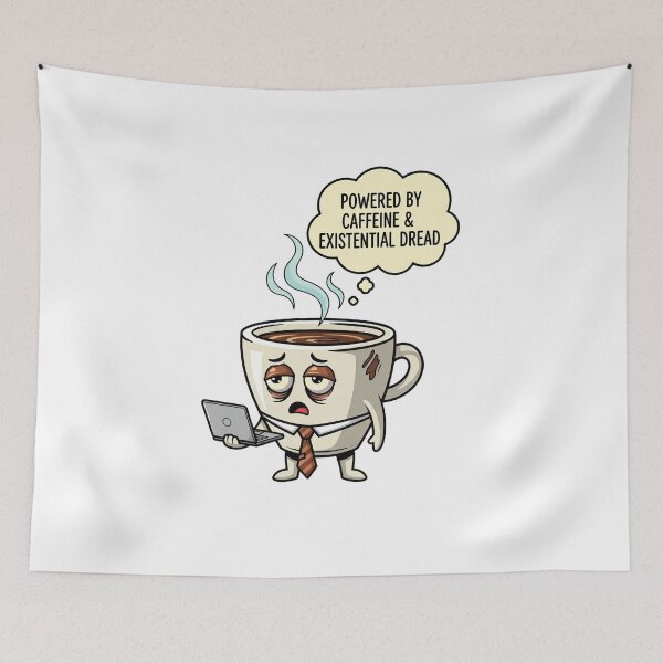 Item preview, powered by caffeine & existential dread designed and sold by snapacrab.