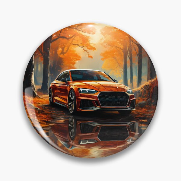 Item preview, Autumn Forest Path Highlights The Beauty Of This Car designed and sold by RevUpDesign.