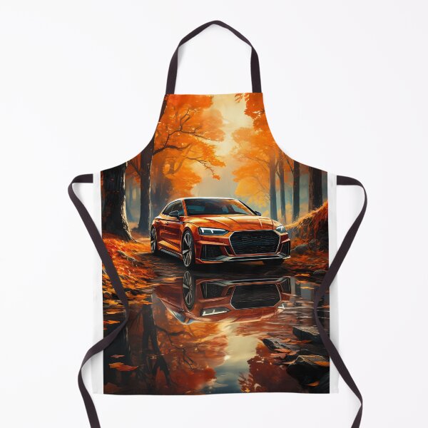 Item preview, Autumn Forest Path Highlights The Beauty Of This Car designed and sold by RevUpDesign.