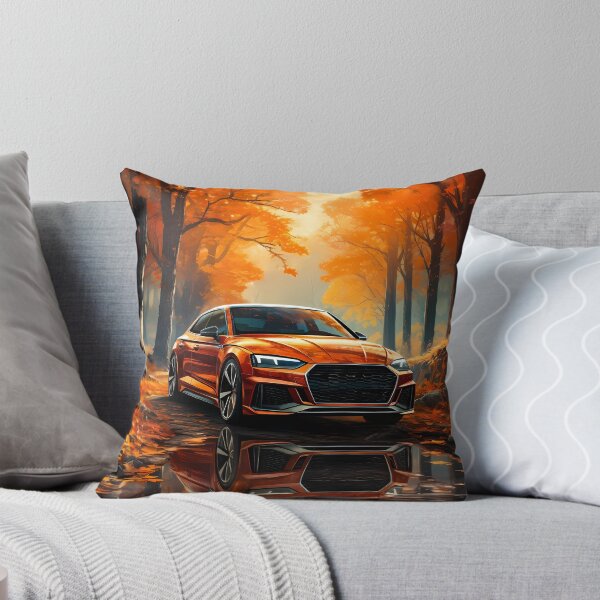 Item preview, Autumn Forest Path Highlights The Beauty Of This Car designed and sold by RevUpDesign.