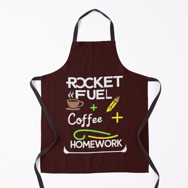 Item preview, Rocket Fuel = Coffee + Homework – Fun Student Quote designed and sold by Lazy Planet.