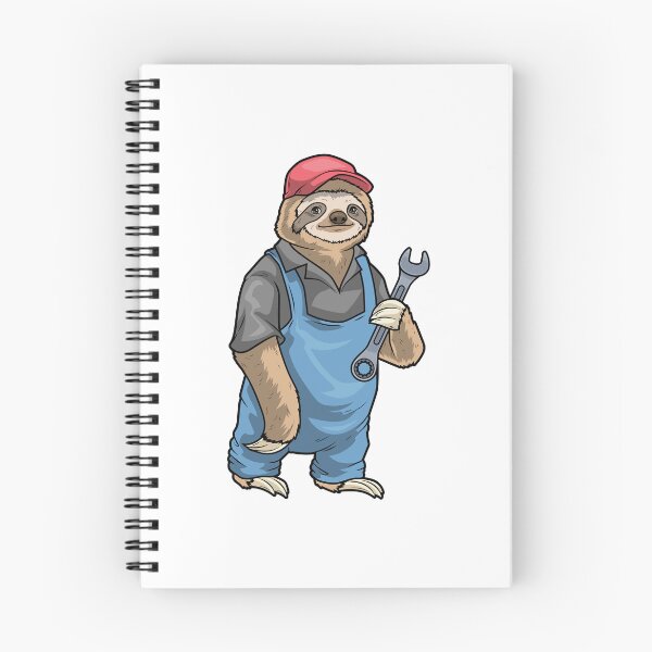 Item preview, Sloth Mechanic Wrench Workshop designed and sold by Snabdesign84.