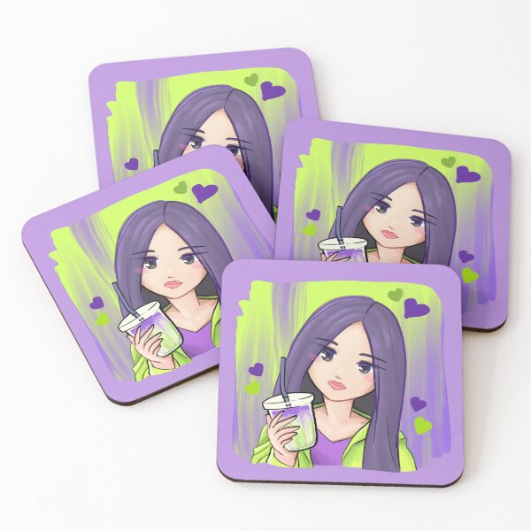 Item preview, Ube Matcha Girl designed and sold by jepchan.