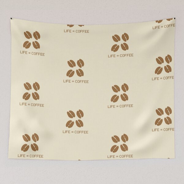 Item preview, Life = Coffee | Minimalist Coffee Lover Design for Mugs, Stickers & Apparel designed and sold by ChillVibes04.