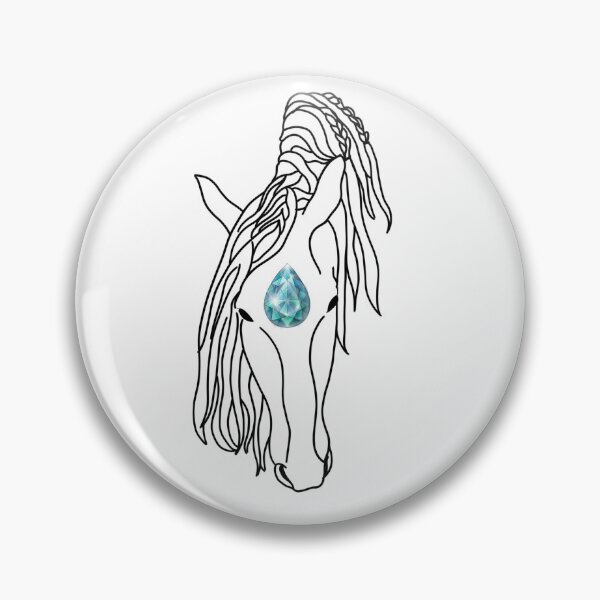 Item preview, Wildlife: Horse with Gem designed and sold by Waubamik Perry.