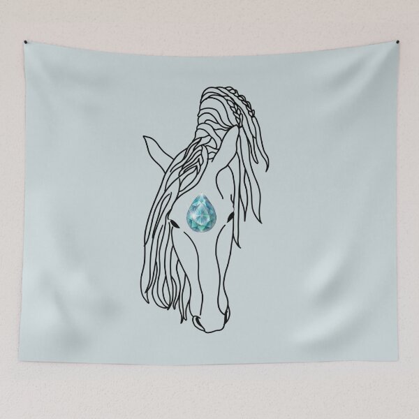 Item preview, Wildlife: Horse with Gem designed and sold by Waubamik Perry.