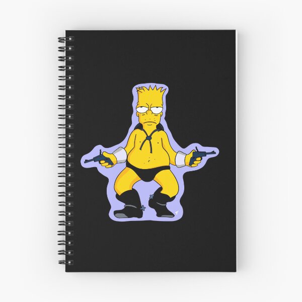Item preview, Bang Bang Bart - Purple Outline  designed and sold by The Abysmall.