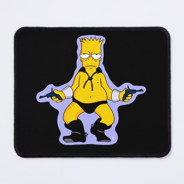 Item preview, Bang Bang Bart - Purple Outline designed and sold by The Abysmall.