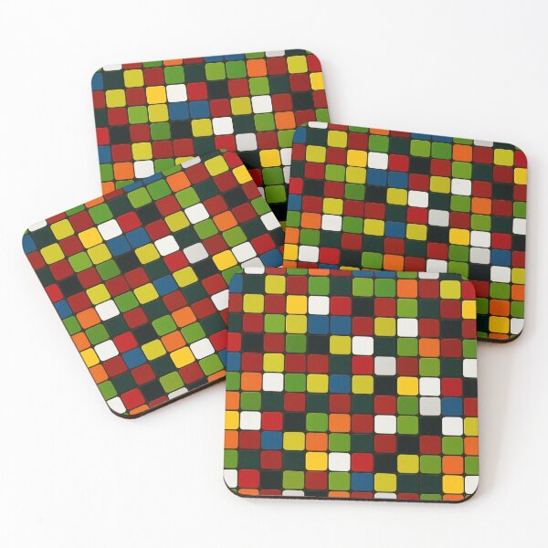 Item preview, Hearts Squares and Bright Colours in Abstract designed and sold by kel72.