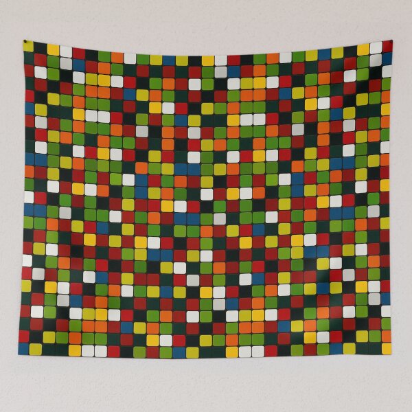 Item preview, Hearts Squares and Bright Colours in Abstract designed and sold by kel72.
