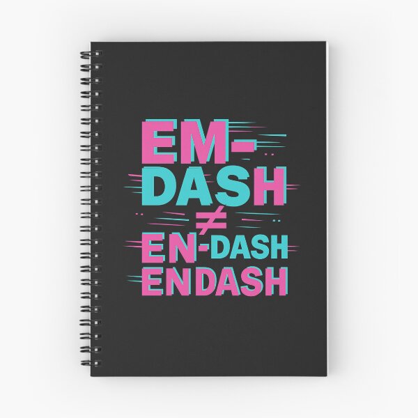 Item preview, Use a Dash Wrong One More Time – Anti-Design Typography designed and sold by Bratak.