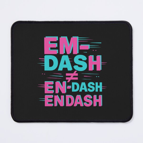 Item preview, Use a Dash Wrong One More Time – Anti-Design Typography designed and sold by Bratak.