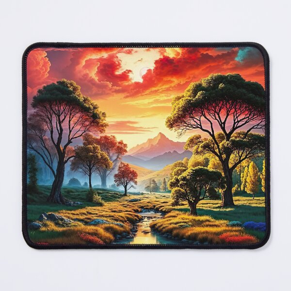 Item preview, The stream of evening glow designed and sold by PixelParadies.