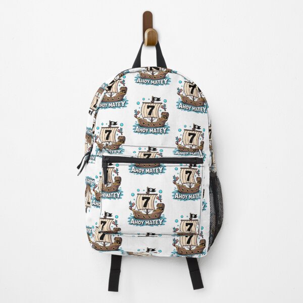 Item preview, Ahoy Matey 7th Birthday Pirate Adventure designed and sold by Blok45.