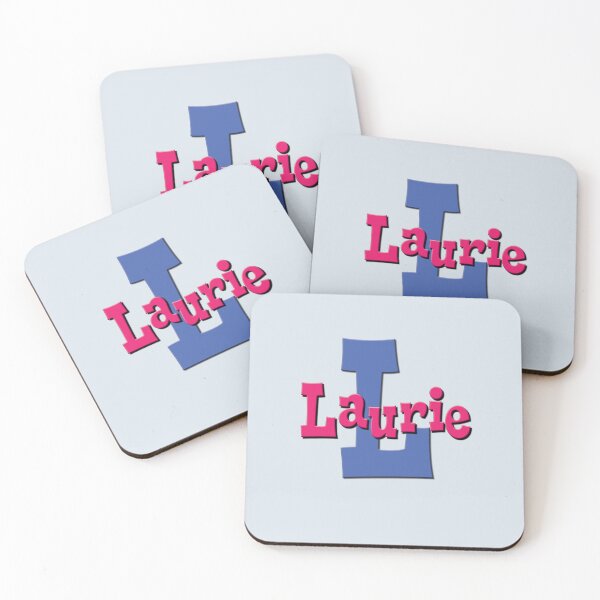 Item preview, L is for Laurie, Girl's/Woman's Name and Initial  designed and sold by CharlottePlaceArt.