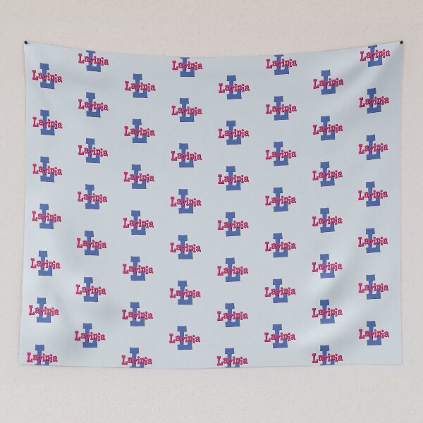 Item preview, L is for Lavinia, Girl's/Woman's Name and Initial  designed and sold by CharlottePlaceArt.