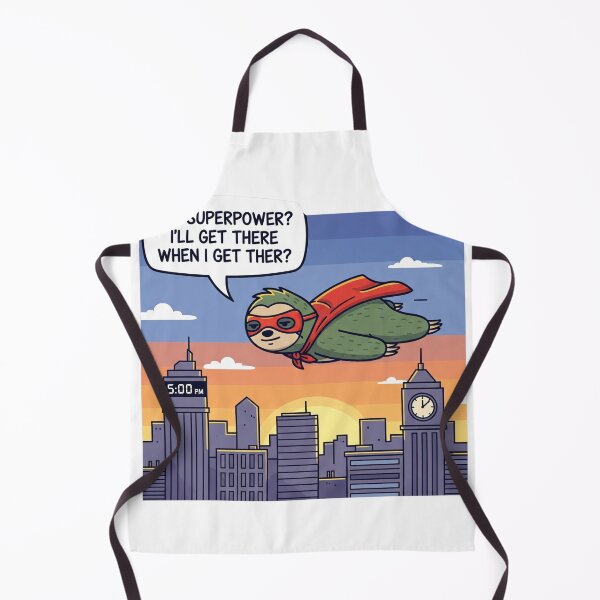 Item preview, My superpower? I'll get there when i get ther? designed and sold by snapacrab.
