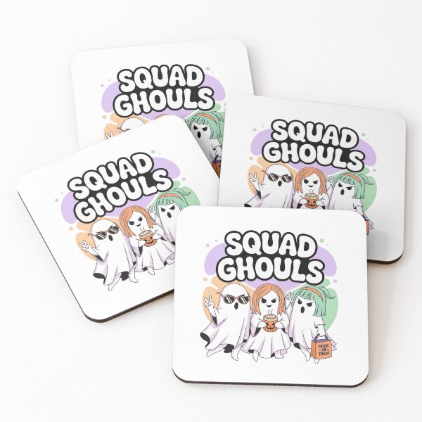 Item preview, Squad Ghouls – Funny Spooky Friends Design designed and sold by Rank Sol.