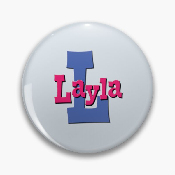 Item preview, L is for Layla, Girl's/Woman's Name and Initial  designed and sold by CharlottePlaceArt.