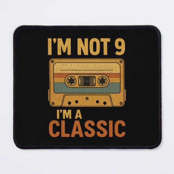 Item preview, I'm not 9, I'm a Classic 9th Birthday designed and sold by Blok45.