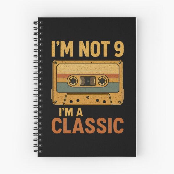 Item preview, I'm not 9, I'm a Classic 9th Birthday designed and sold by Blok45.