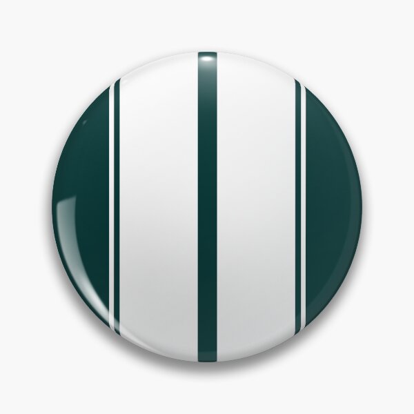 Item preview, Dual Racing Stripes 2 Outer Pinstripes (White - Dark Teal) designed and sold by Racing Stripes Only.